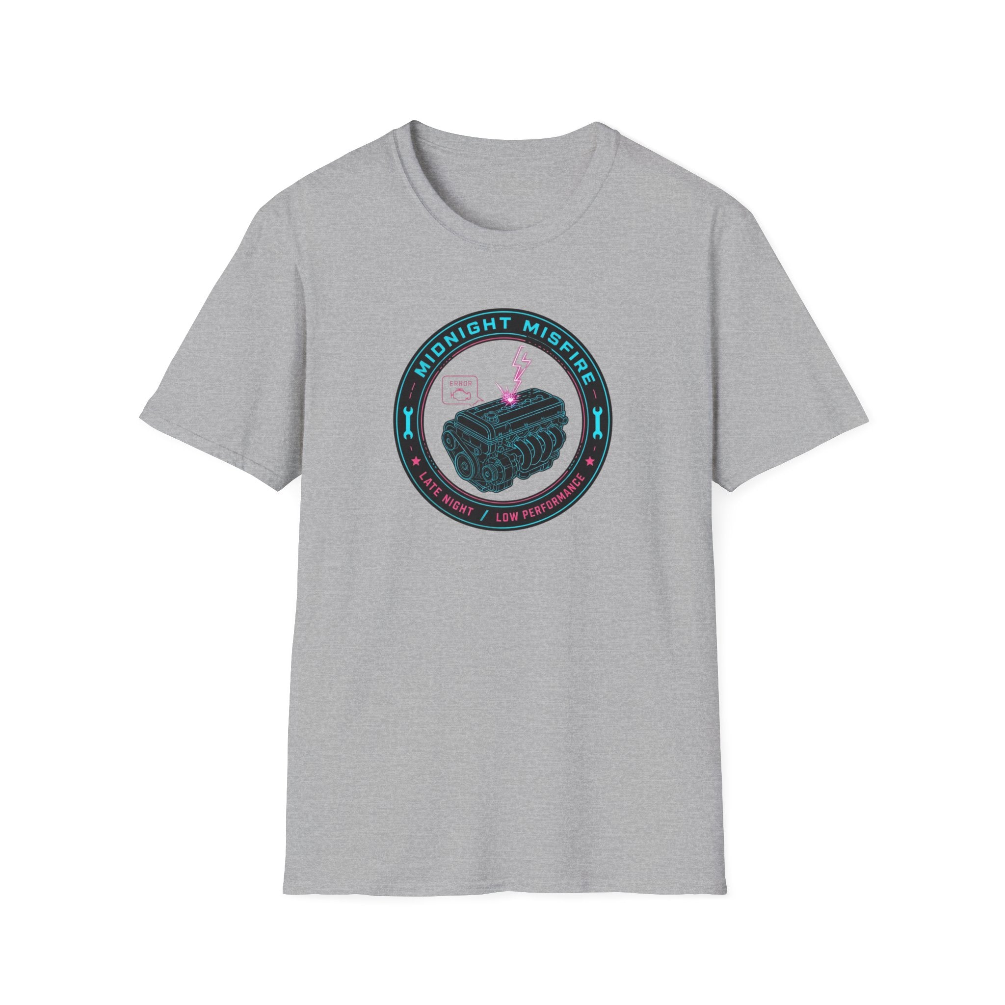 Error Engine Black T-Shirt