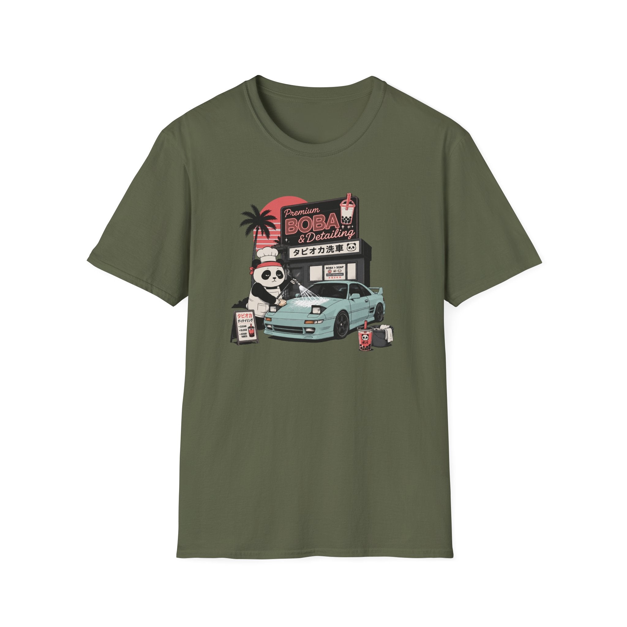Premium Boba & Detailing T-Shirt