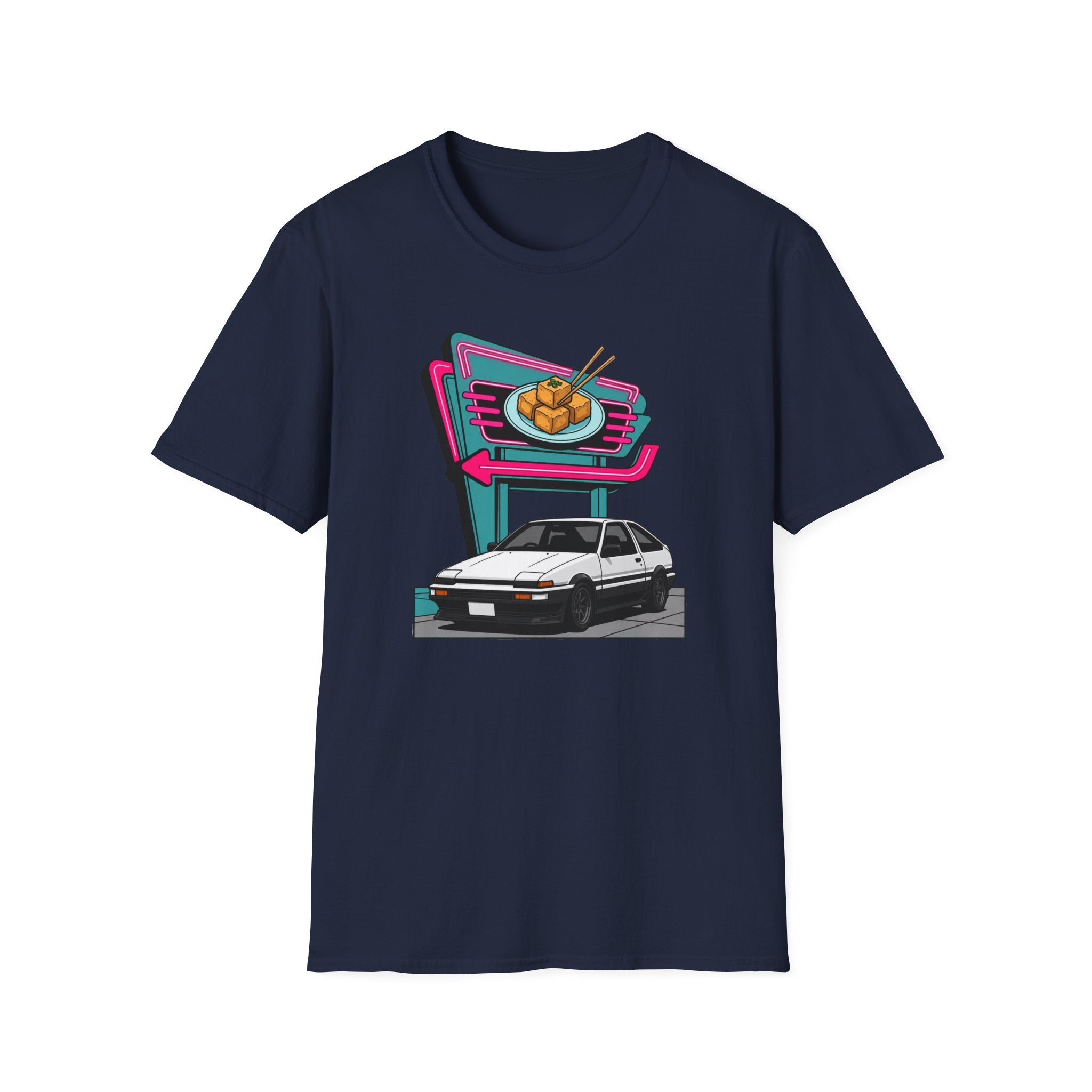 Fried Tofu Neon Diner T-Shirt