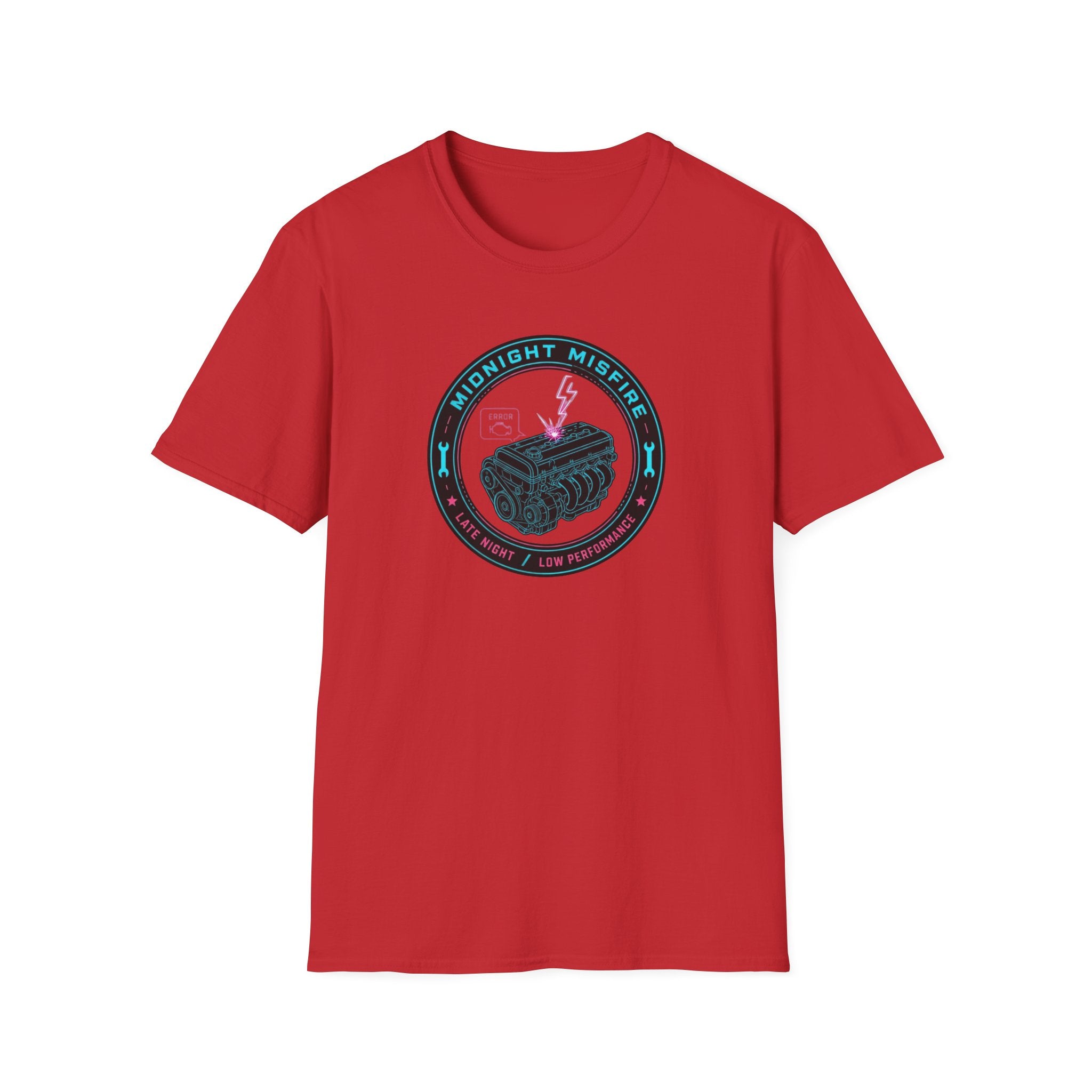Error Engine Black T-Shirt