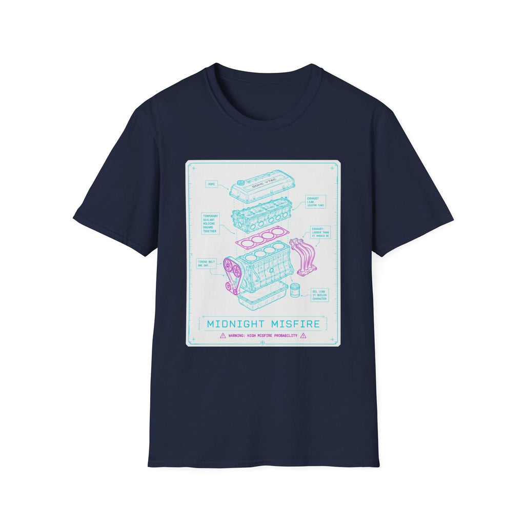 JDM Engine Diagram T-Shirt