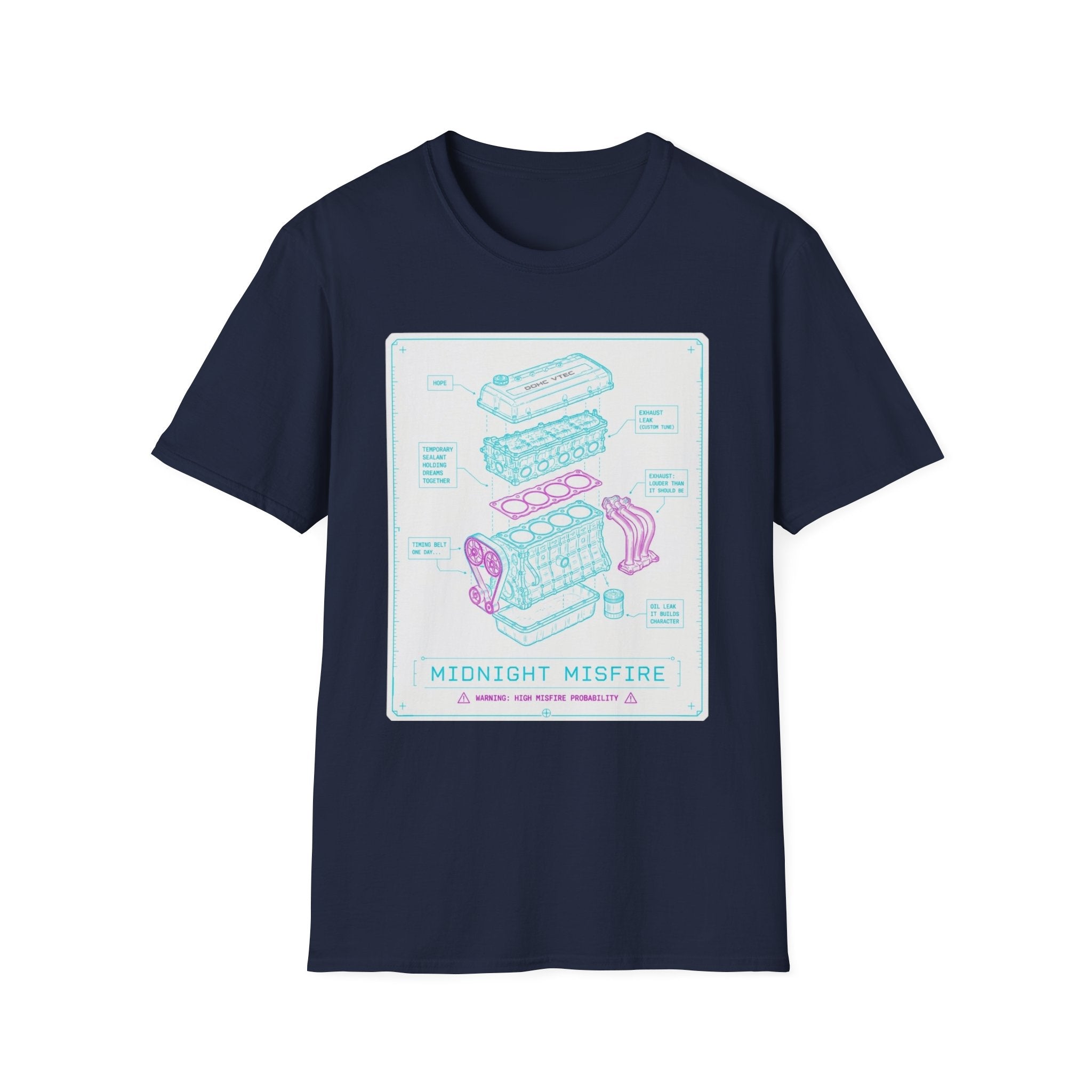JDM Engine Diagram T-Shirt