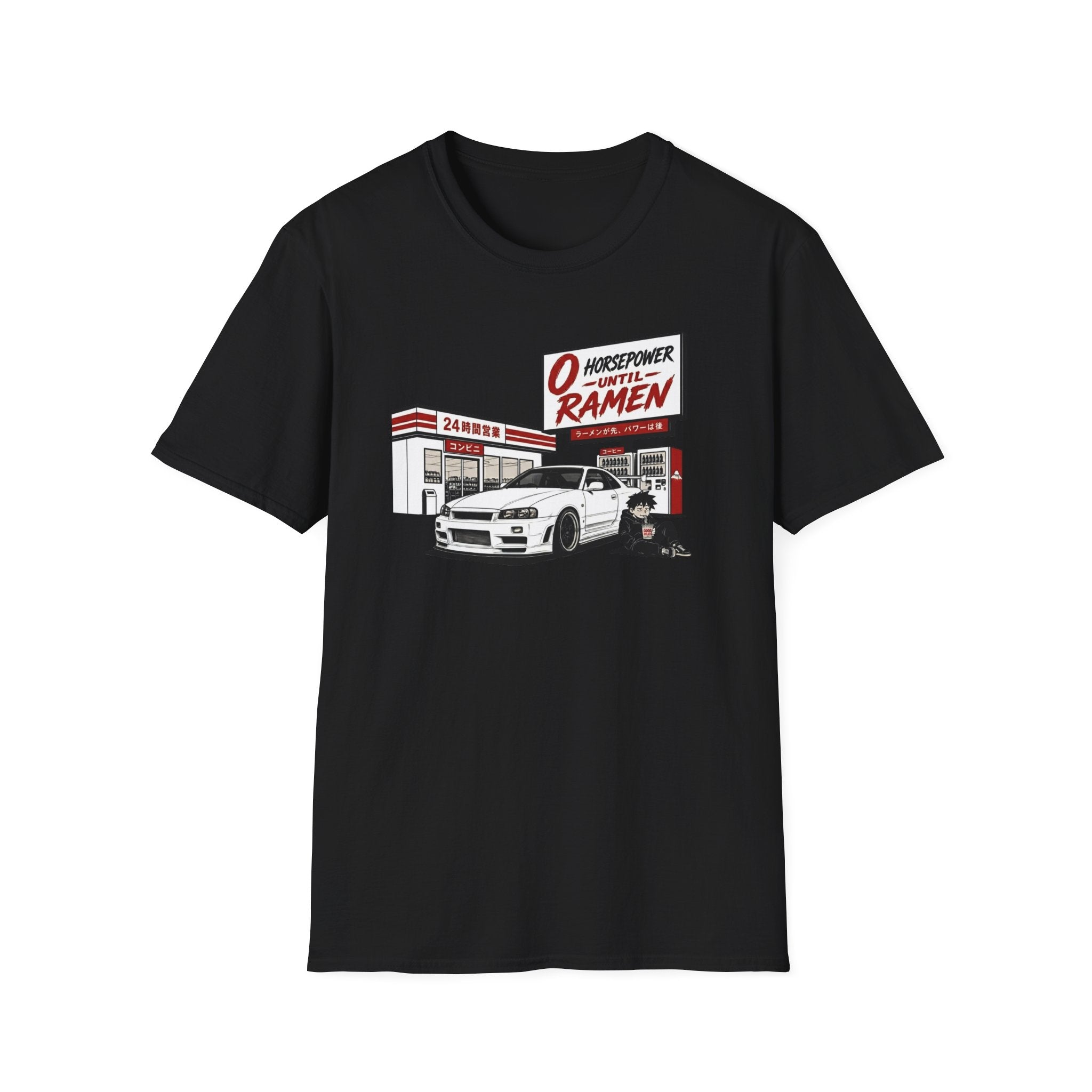 0 Horsepower Until Ramen T-Shirt