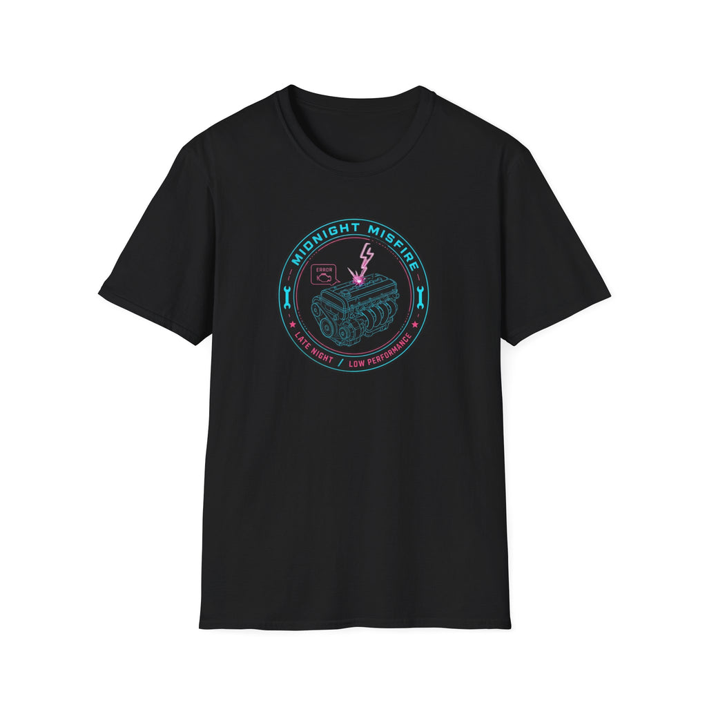 Error Engine Black T-Shirt