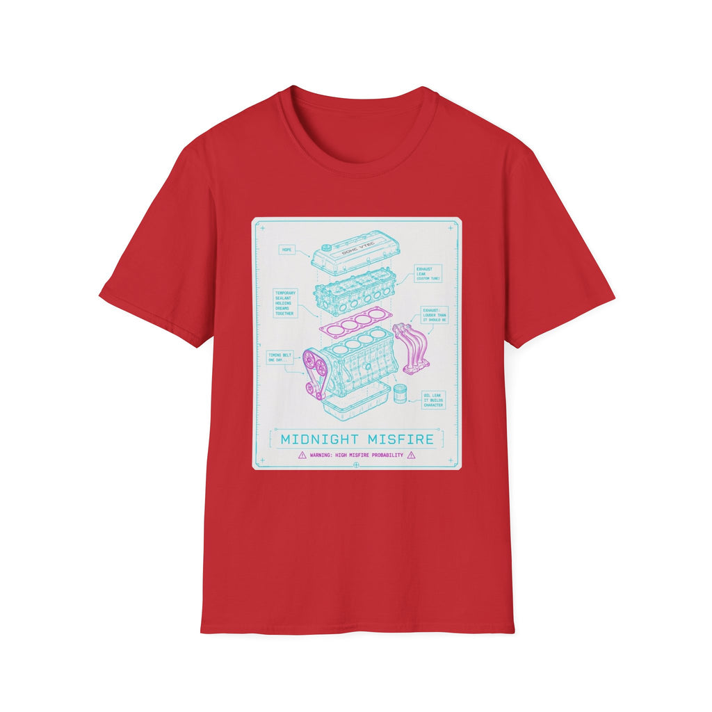JDM Engine Diagram T-Shirt