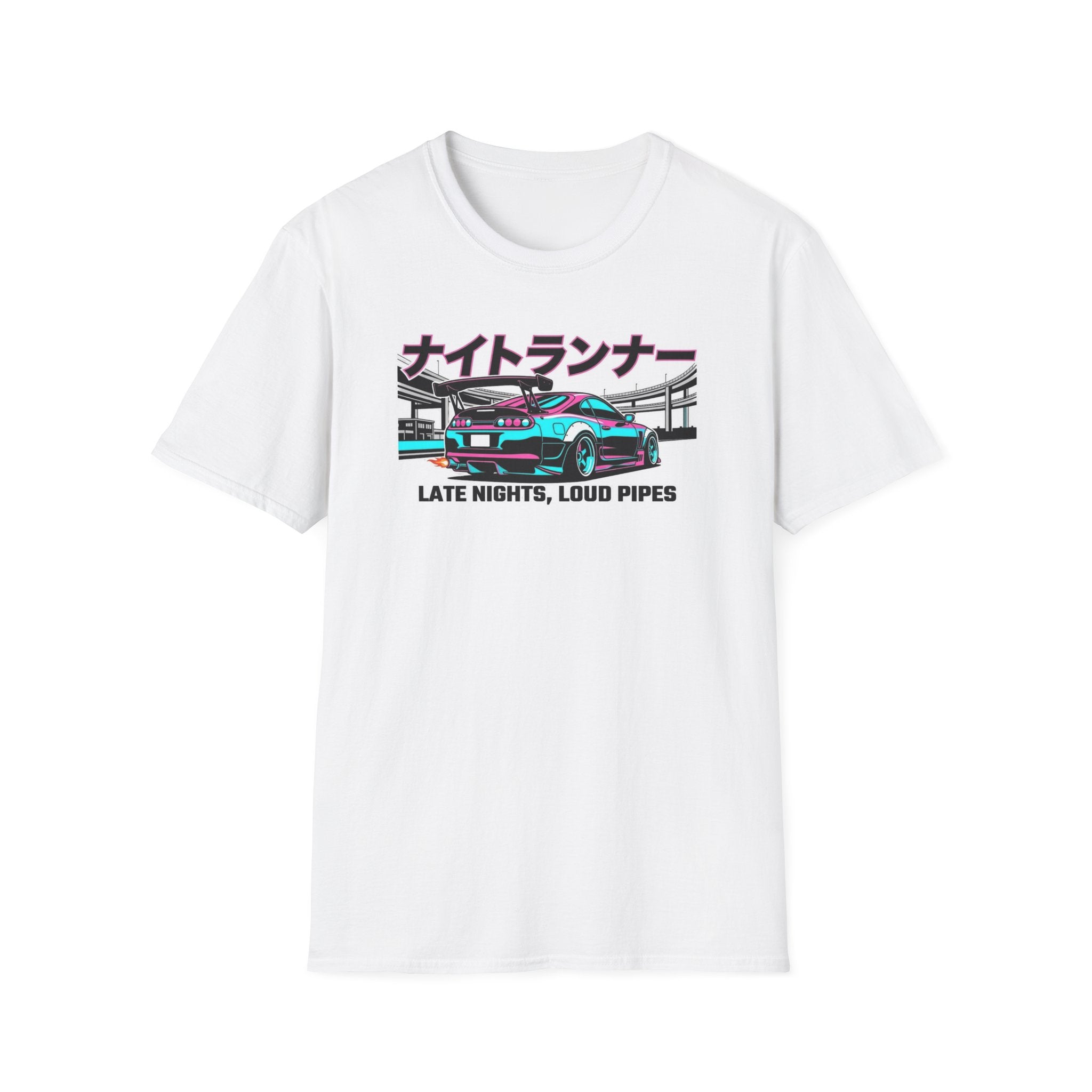 Late Nights, Loud Pipes T-Shirt