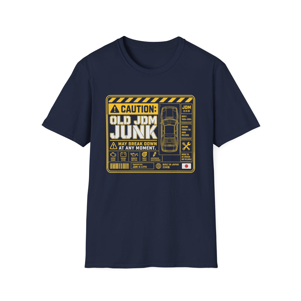 Caution: Old JDM Junk T-Shirt