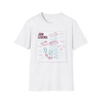 JDM Legend Engine Schematic T-Shirt
