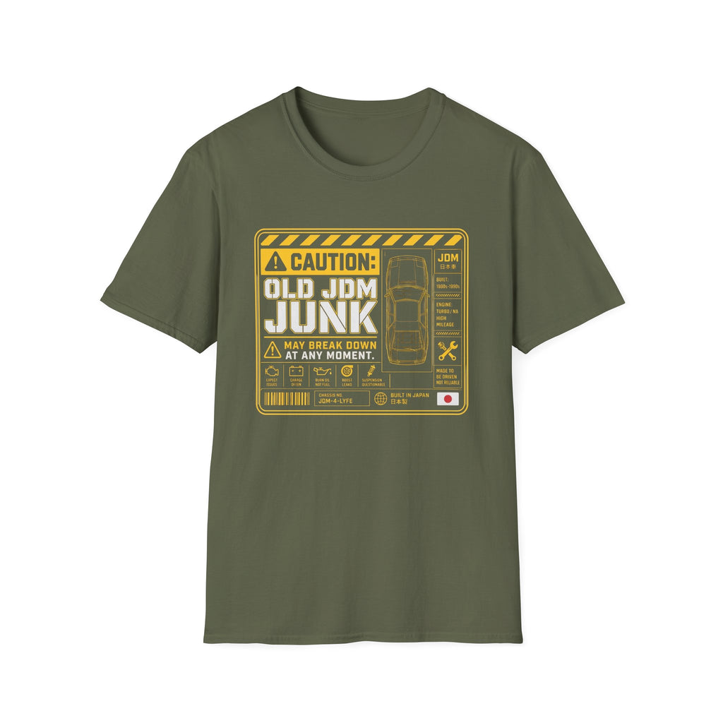 Caution: Old JDM Junk T-Shirt