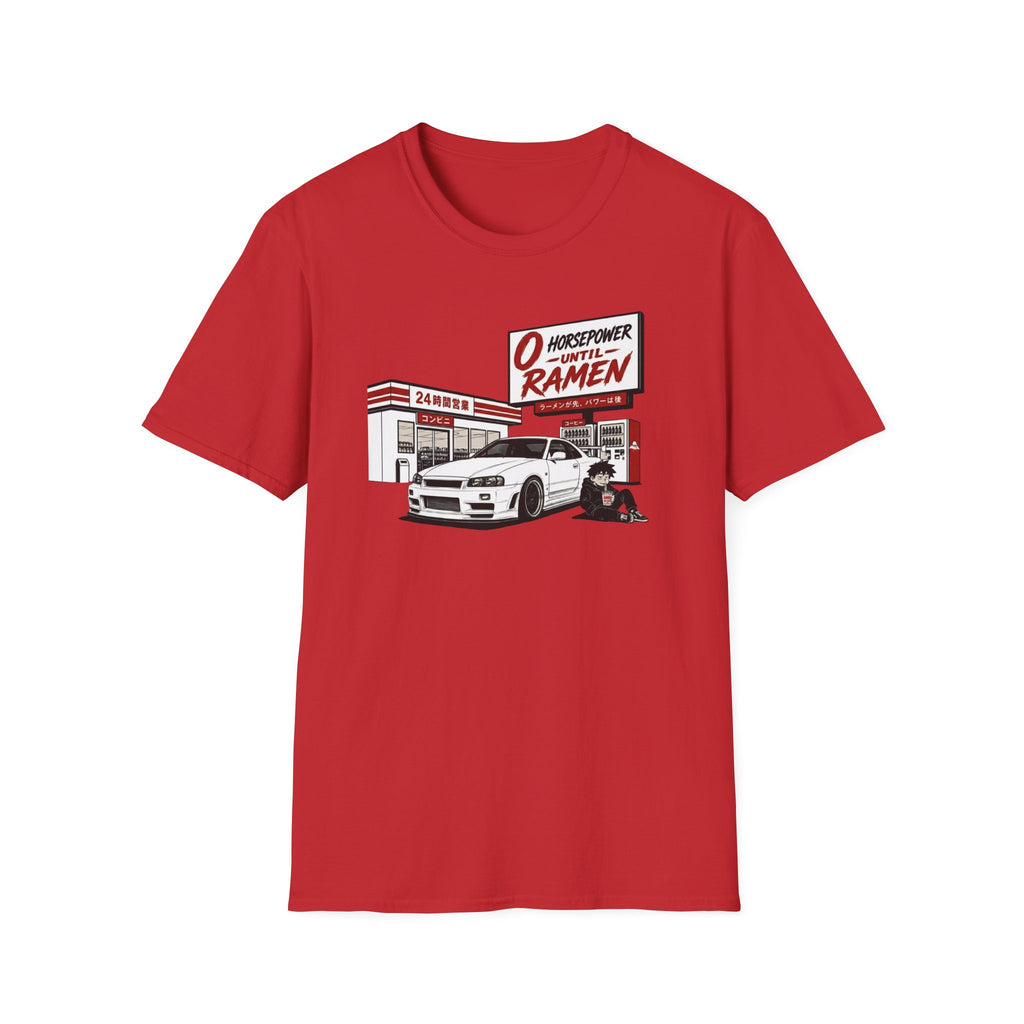 0 Horsepower Until Ramen T-Shirt