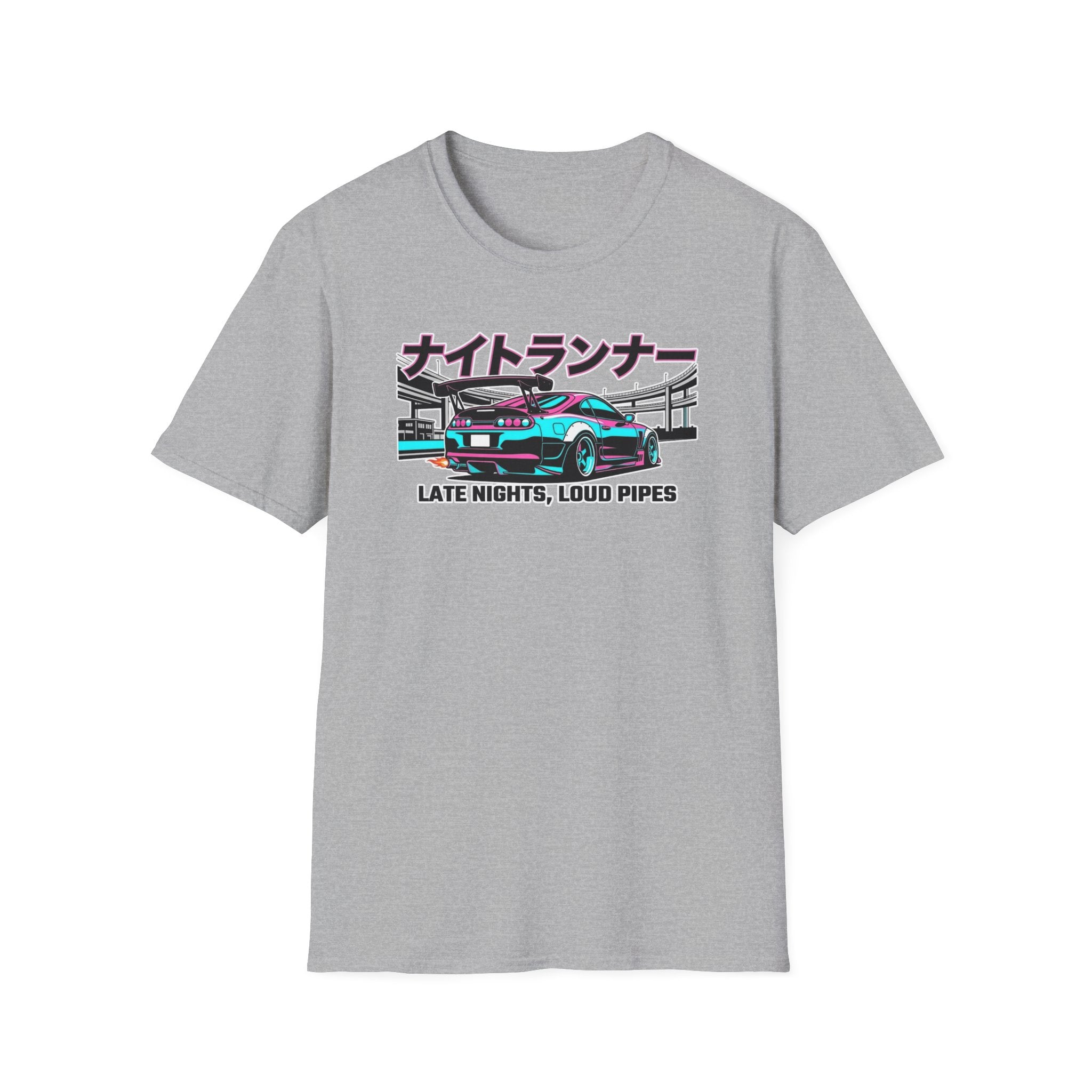 Late Nights, Loud Pipes T-Shirt