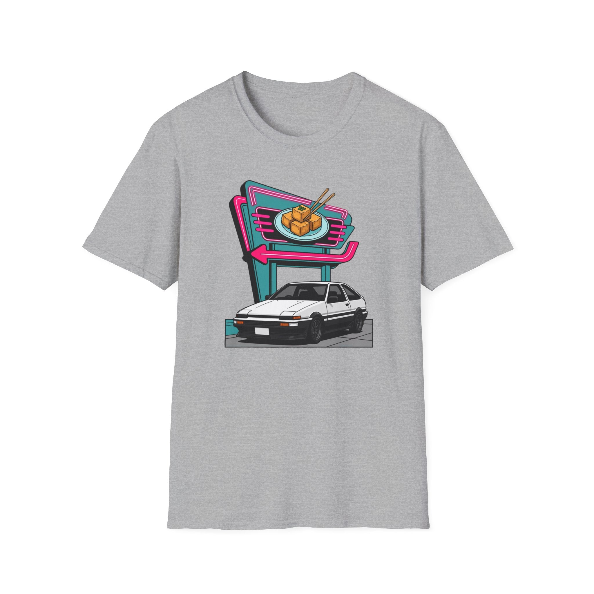Fried Tofu Neon Diner T-Shirt