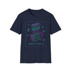 Midnight Engine Schematics T-Shirt