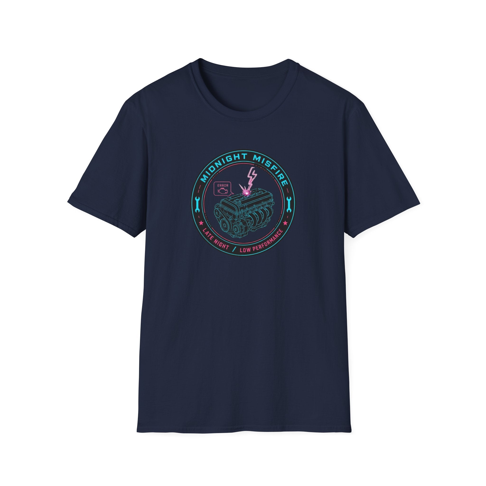 Error Engine Black T-Shirt