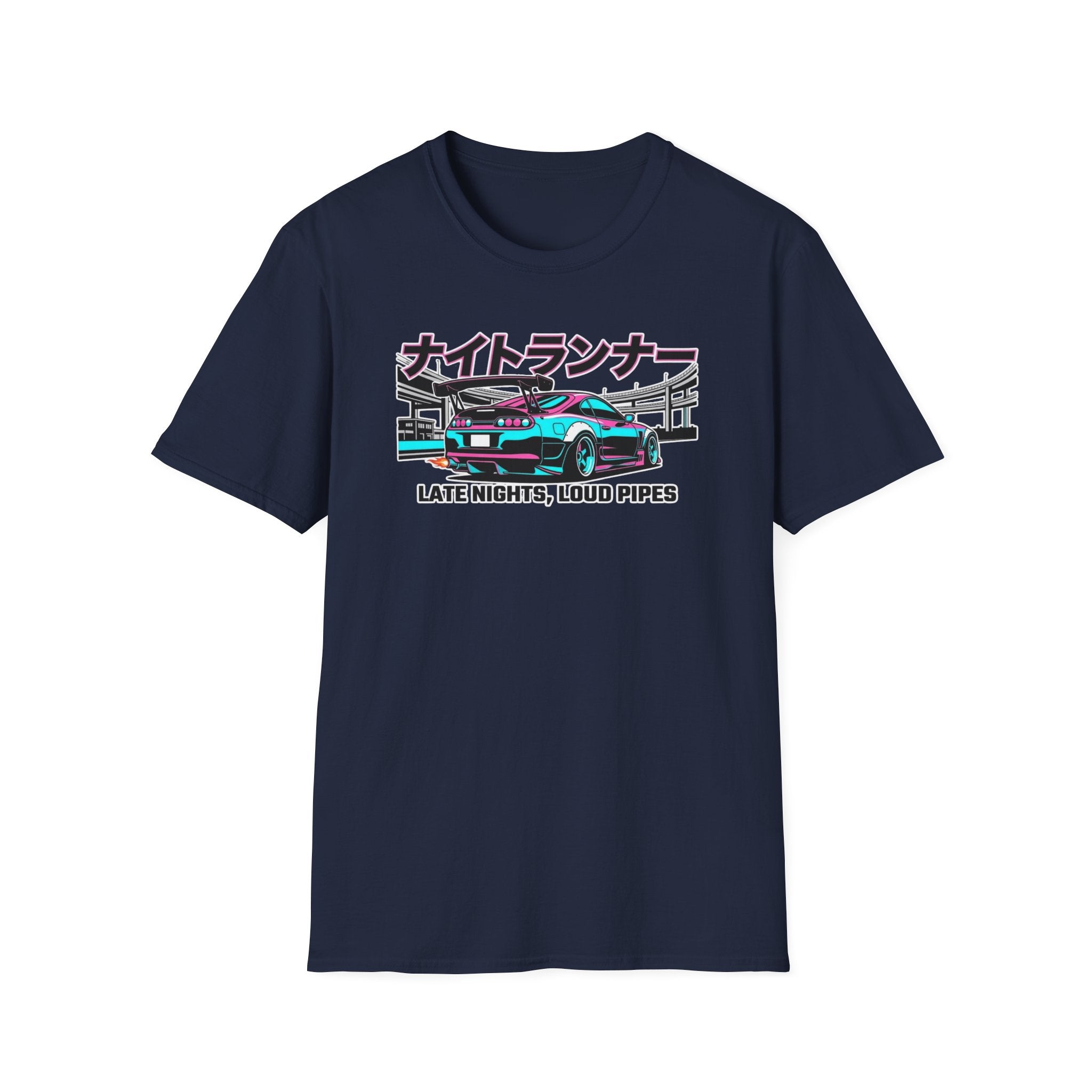 Late Nights, Loud Pipes T-Shirt