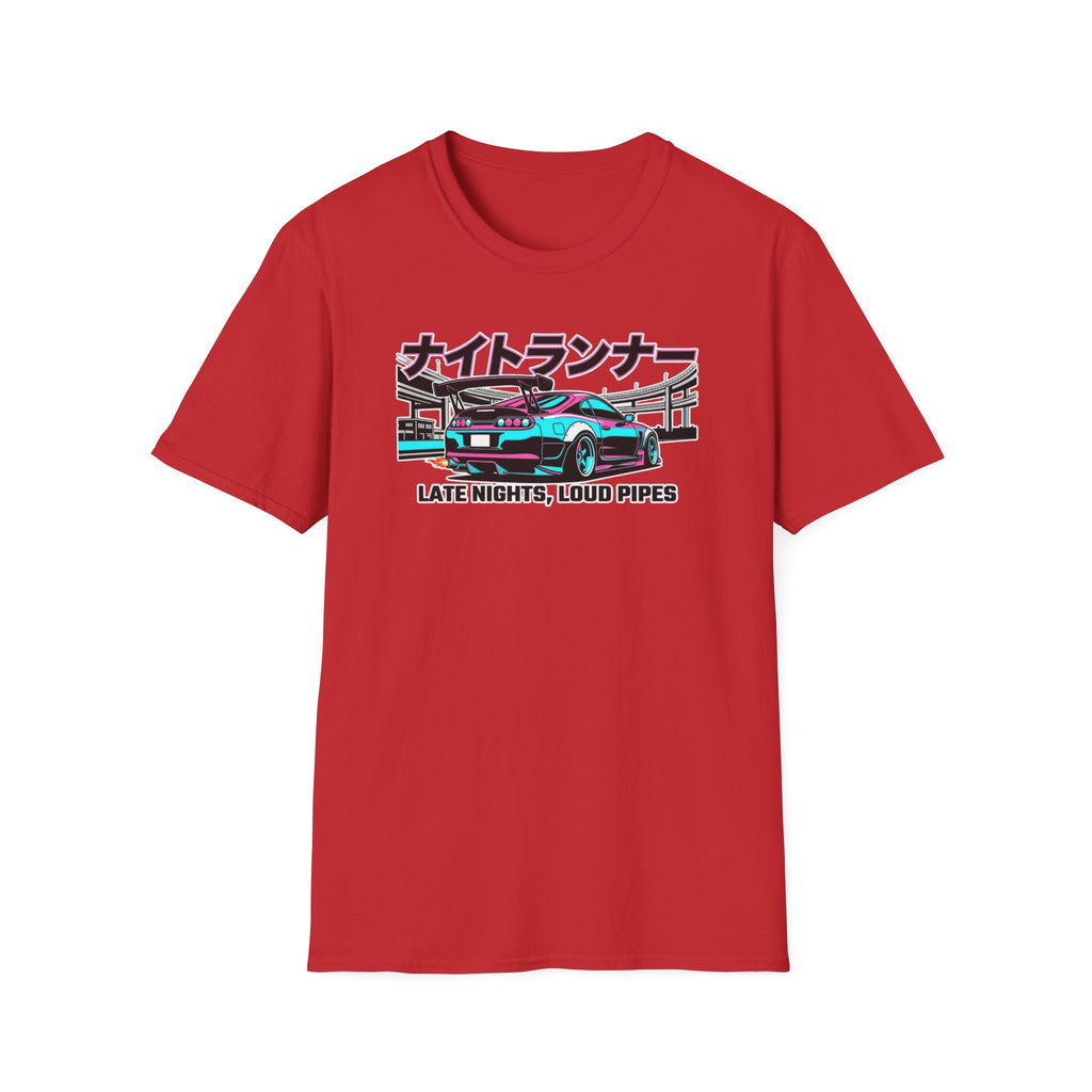 Late Nights, Loud Pipes T-Shirt