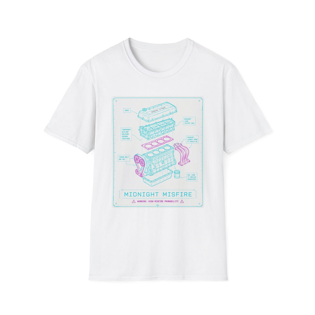 JDM Engine Diagram T-Shirt