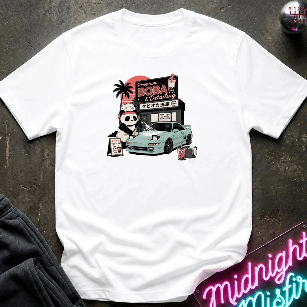 Premium Boba & Detailing TM T-Shirt - Midnight Misfire