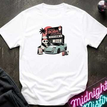 Premium Boba & Detailing TM T-Shirt - Midnight Misfire
