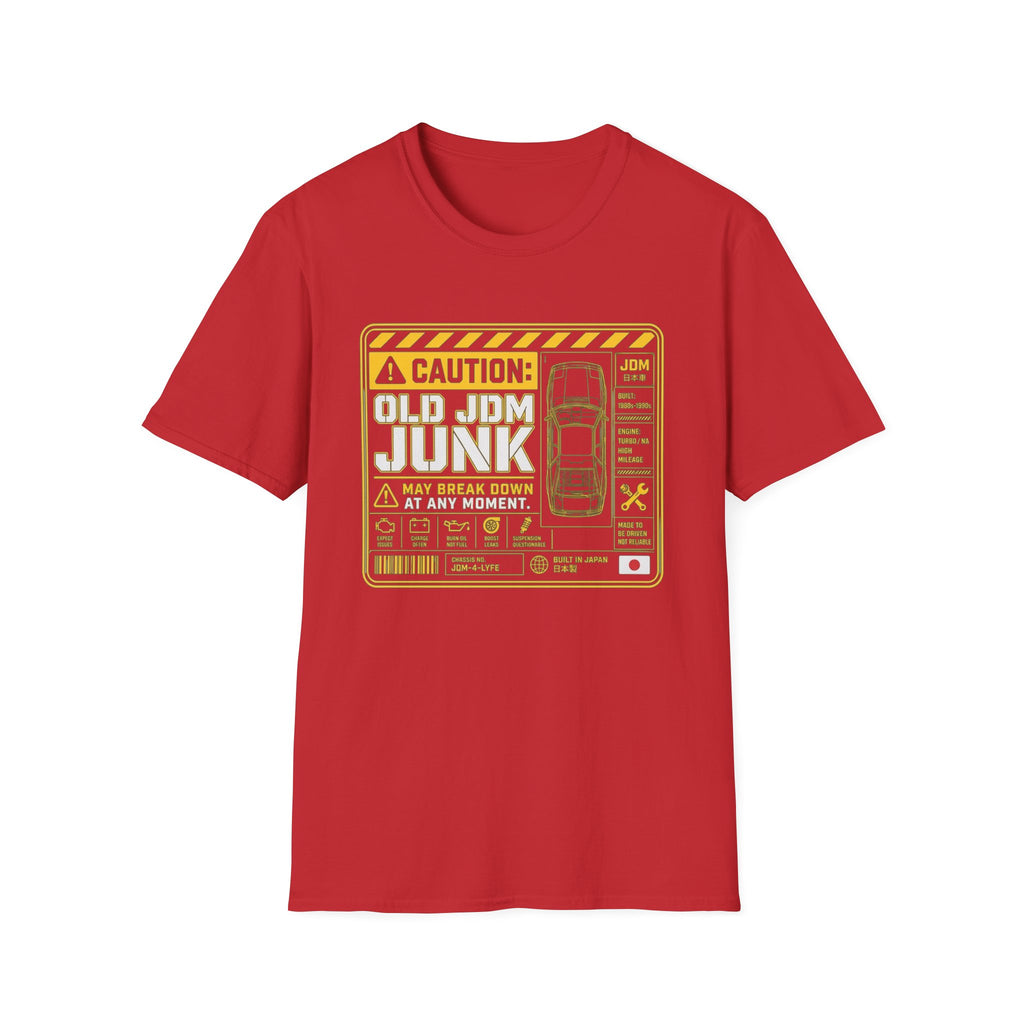 Caution: Old JDM Junk T-Shirt