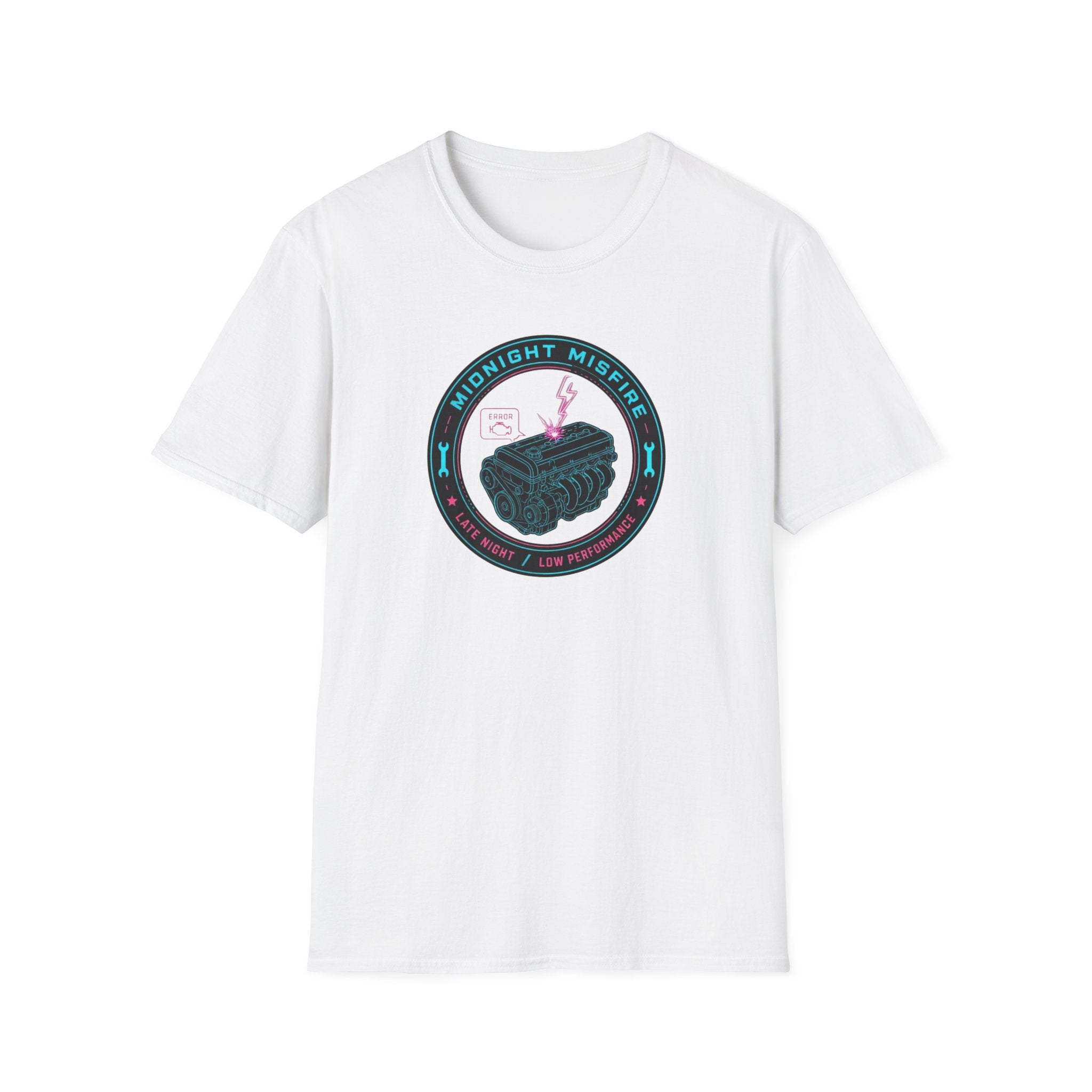 Error Engine Black T-Shirt