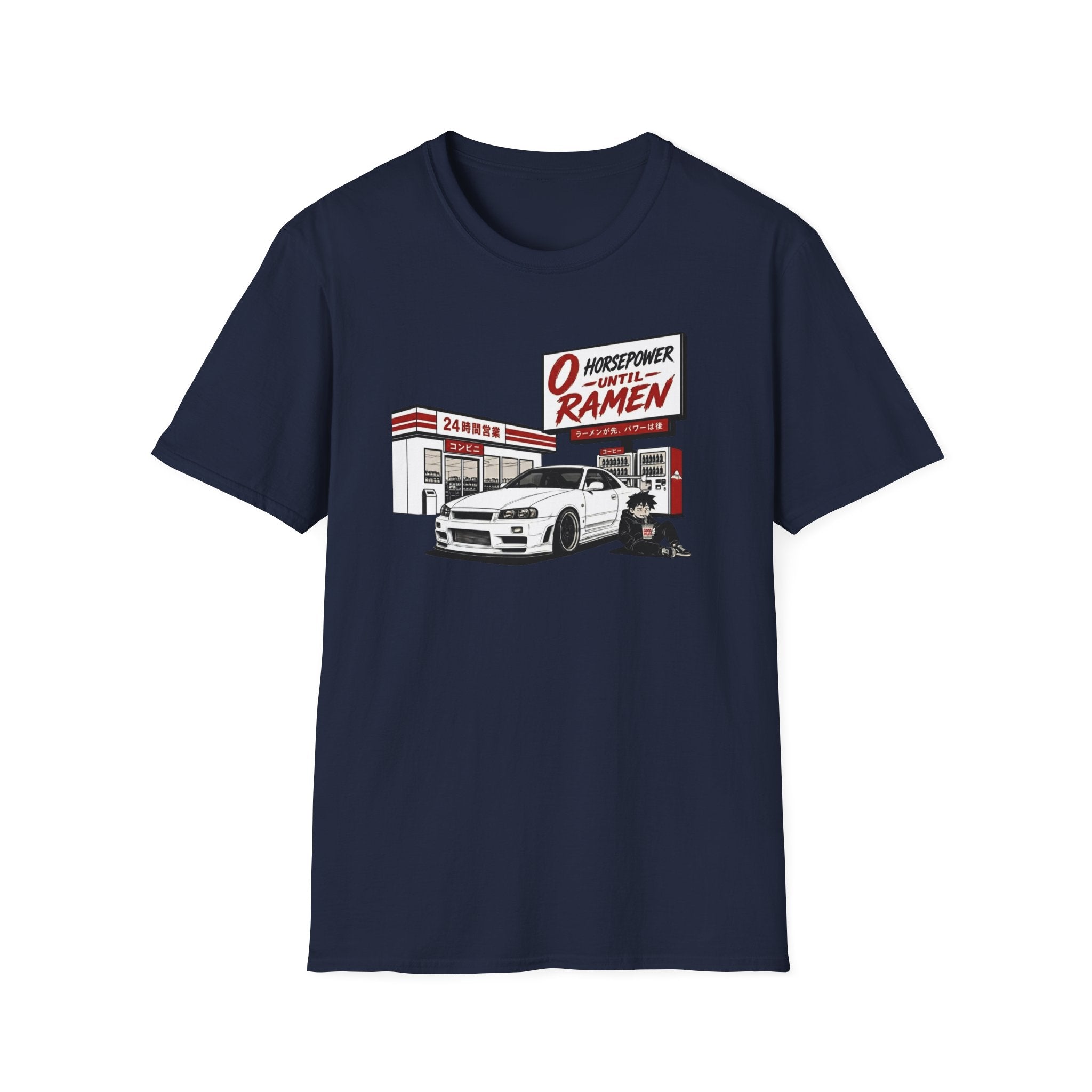 0 Horsepower Until Ramen T-Shirt